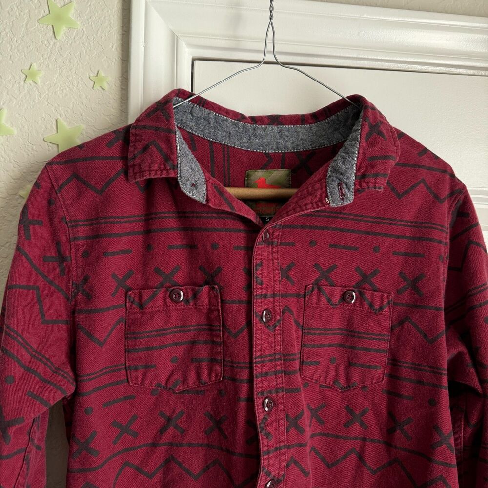 Men's Modern Amusement Tirbal button down -S